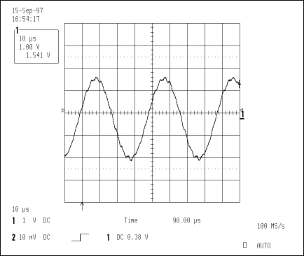 Oscilloscope snap-shot