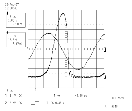 Oscilloscope snap-shot